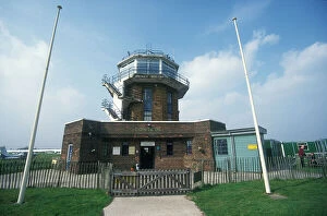 Airports and airfields Collection: Barton Aerodrome Control Tower PLA01_04_049