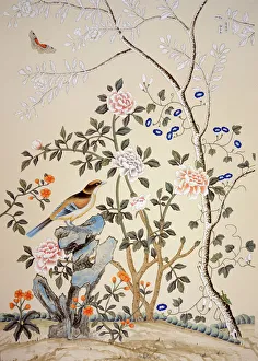 Chinoiserie wallpaper J050121 Chinoiserie wallpaper J050121