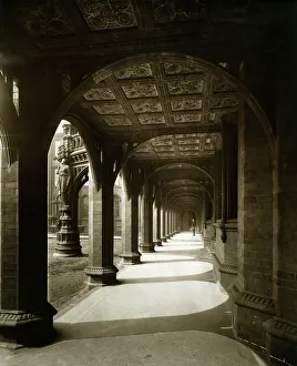 Historic images/1870s 1900/cloisters birmingham general hospital bl14826 Historic images/1870s 1900/cloisters birmingham general hospital bl14826