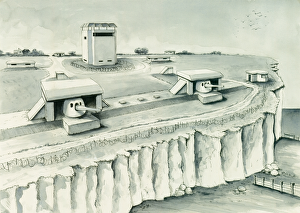 Coastal battery IC266_003 Coastal battery IC266_003