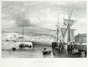 Fine art/illustrations engravings mayson beeton/cobb lyme regis n110167 Fine art/illustrations engravings mayson beeton/cobb lyme regis n110167