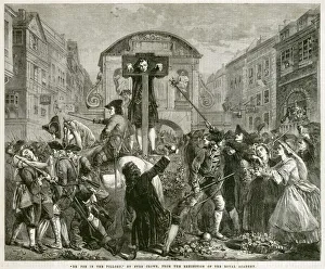 Defoe in the pillory N110160 Defoe in the pillory N110160