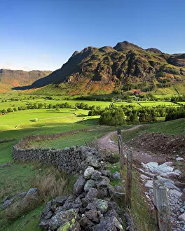 Early light on the Langdale Pikes, Cumbria N060979 Early light on the Langdale Pikes, Cumbria N060979