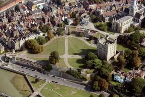 Rochester Castle Print, a photograph of the castle's exterior