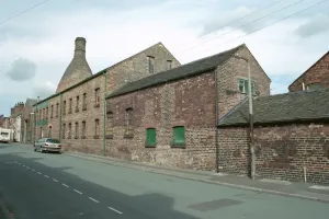 Victorian Architecture - Buildings, Streets and Landmarks: Pottery Works Print, Stoke on Trent Main Range