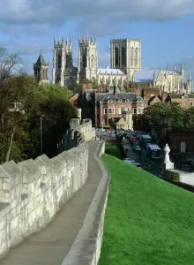 Explore England - Iconic Landmarks and Places to Visit: York Minster Print - A South West View