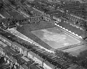 FA Cup semi-final at Highbury in 1929. EPW025836 FA Cup semi-final at Highbury in 1929. EPW025836