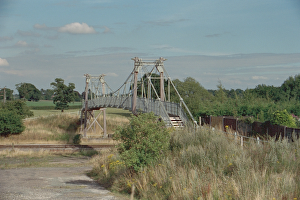 Footbridge to North of Whitchurch Railway Station Footbridge to North of Whitchurch Railway Station