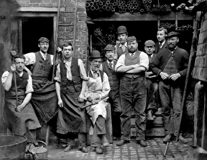 Foundrymen of James Hews Ironmongers CC97_02752 Foundrymen of James Hews Ironmongers CC97_02752
