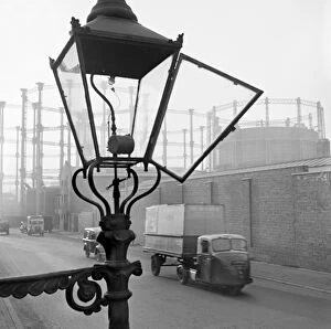 John Gay Collection (1945-1990) Collection: Gas street light, Kings Cross a066009