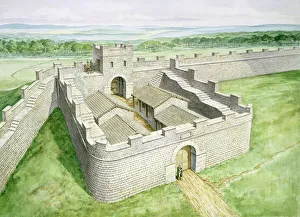 Hadrians Wall Cawfields Milecastle J980019