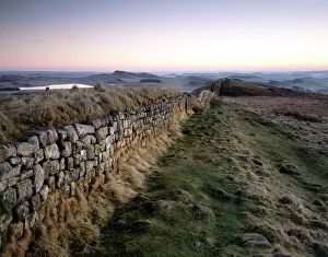 Travel england/travel north east england/hadrians wall hotbank crags j080009 Travel england/travel north east england/hadrians wall hotbank crags j080009