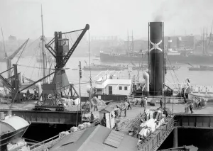 Butlers Wharf Print, London, 1900s