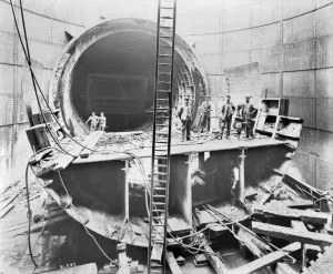 Tunnel Prints: Rotherhithe Tunnel Excavation Print
