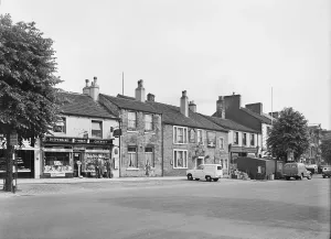Skipton High Street Print: North-West View of Red Lion Public House