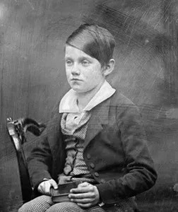 The Victorian Age Prints: William Erasmus Darwin Print - 1849 Daguerreotype