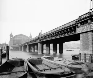 The Victorian Age Prints: Print of Cannon Street Railway Bridge, London