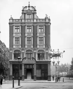 Print of The Leicester Public House west elevation