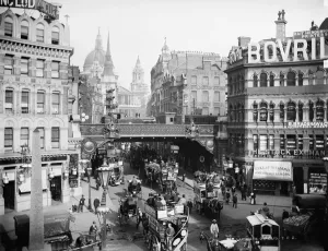 Print of Ludgate Circus, London