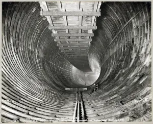 Tunnel Prints: Cast Iron Tunnel Lining Print MTA01_01_16