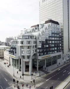 Prints of LONDON METROPOLE HOTEL, EDGWARE ROAD, CITY OF WESTMINSTER, GREATER LONDON. An elevated view of the completed extension to the Metropole Hotel, London Engineering And Construction Prints: Metropole Hotel Extension Print