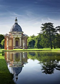 Long Water and Archer Pavilion, Wrest Park N100585 Long Water and Archer Pavilion, Wrest Park N100585
