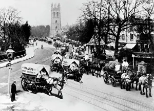 May Day procession in Oxford 1912 BB71_02946 May Day procession in Oxford 1912 BB71_02946