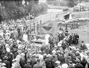 Ox roast, Osney Bridge, Oxford 1902 CC72_02169 Ox roast, Osney Bridge, Oxford 1902 CC72_02169