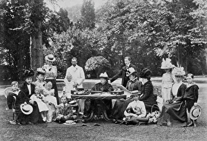 Queen Victoria and family, 1898 M888557 Queen Victoria and family, 1898 M888557