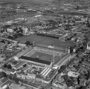 White Hart Lane Print, 1966 Match Day View