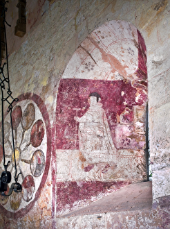 Fine art/medieval art sculpture wall paintings/st marys kempley dp114609 Fine art/medieval art sculpture wall paintings/st marys kempley dp114609