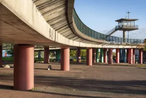 Bristol Prints: Cumberland Basin Slip Road Watch Tower Print