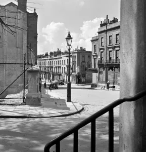 Prints of LORD HILLS ROAD, Westbourne Green, Paddington, London Iconic Photographers of England - Historic Image Collections: Lord Hills Road Print: A 1960s London Scene