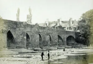 The Victorian Age Prints: Old Trent Bridge Print, 1875-1877