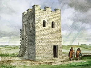 Popular themes/hadrians wall/turret 36b housesteads roman fort j000118 Popular themes/hadrians wall/turret 36b housesteads roman fort j000118