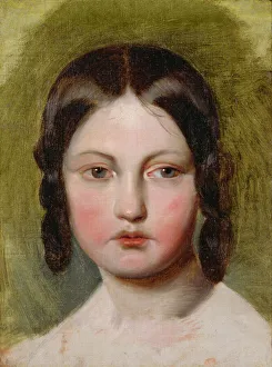 Von Amerling - Portrait of a Young Girl K080004 Von Amerling - Portrait of a Young Girl K080004