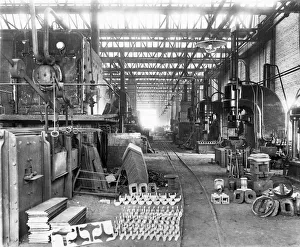 No 18 Stamping Shop at Swindon Works in 1915 No 18 Stamping Shop at Swindon Works in 1915