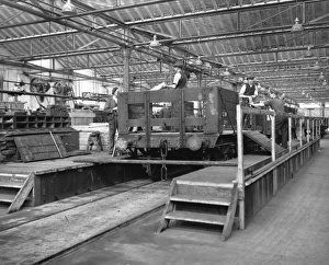 No 21 Shop, Wagon Repairs and Building Shop, c1930s No 21 Shop, Wagon Repairs and Building Shop, c1930s
