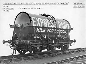 3000 Gallon Glass Lined Milk Tank, No. 2022 3000 Gallon Glass Lined Milk Tank, No. 2022