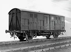4 Wheeled Passenger Cattle Wagon, No. 727 4 Wheeled Passenger Cattle Wagon, No. 727