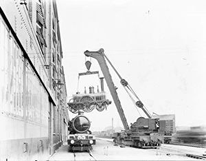 No 6000 King George V and North Star outside Swindon Works, June 1927 No 6000 King George V and North Star outside Swindon Works, June 1927