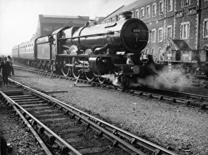 No 6000 King George V outside Swindon Works No 6000 King George V outside Swindon Works
