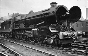 No 6010 King Charles I at Swindon Engine Shed, 1951 No 6010 King Charles I at Swindon Engine Shed, 1951