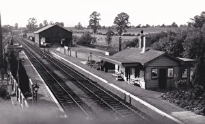 Adlestrop Station, Gloucestershire, 1933 Adlestrop Station, Gloucestershire, 1933