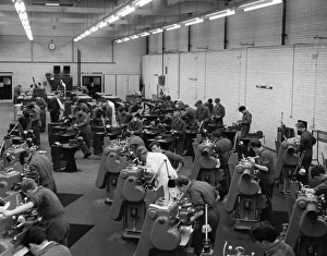 Apprentice Training School, Machine Shop, c1963 Apprentice Training School, Machine Shop, c1963