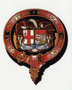 Prints of The Great Western Railway Coat of Arms, also known as the Garter Crest Artwork And Documents Prints: GWR Coat of Arms Print