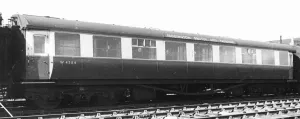 Exterior Print of Third Class Centenary Stock Carriage No. 4584