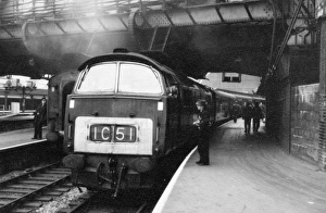 Class 52 Western Diesel Locomotive at Paddington Station Class 52 Western Diesel Locomotive at Paddington Station