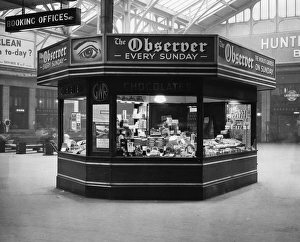 Confectionary Kiosk, Paddington Station, 1937 Confectionary Kiosk, Paddington Station, 1937