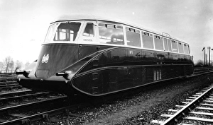 Diesel Railcar No 1, 25th November 1933 Diesel Railcar No 1, 25th November 1933